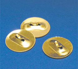 Brass Electrode Buttons